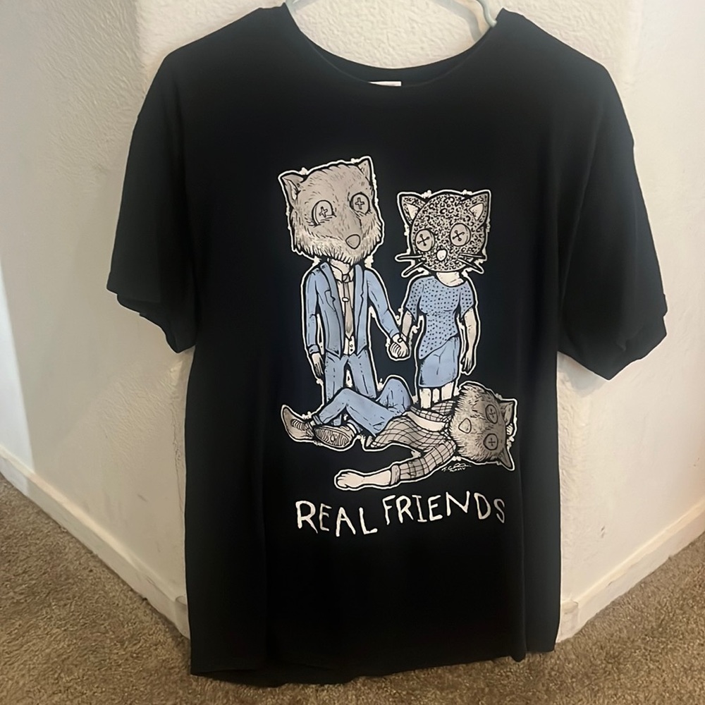 Real Friends Band Tee Shirt